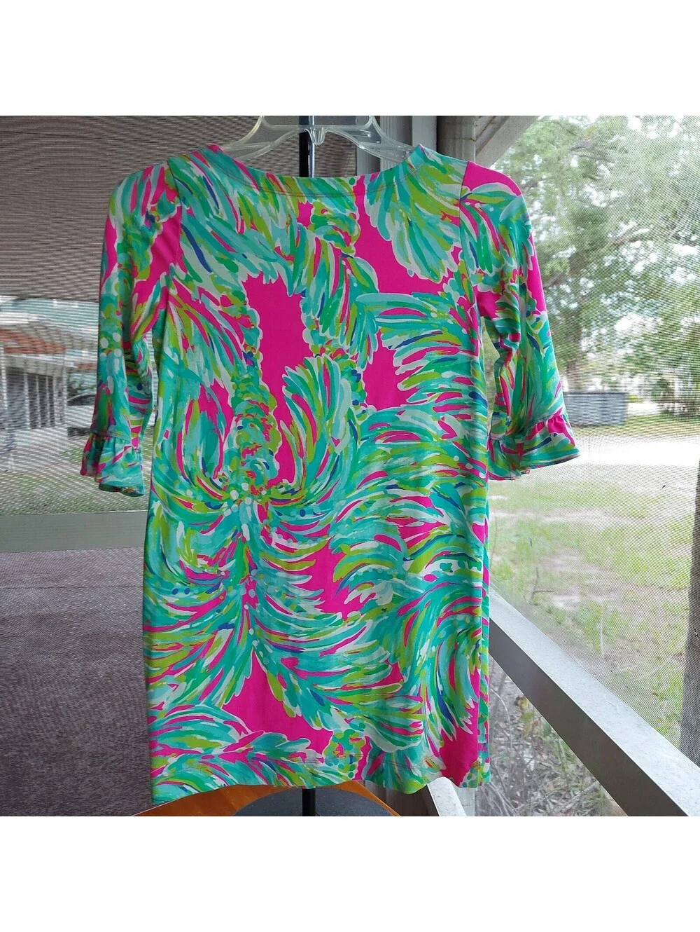Lilly Pulitzer girls' cotton tunic dress, size L